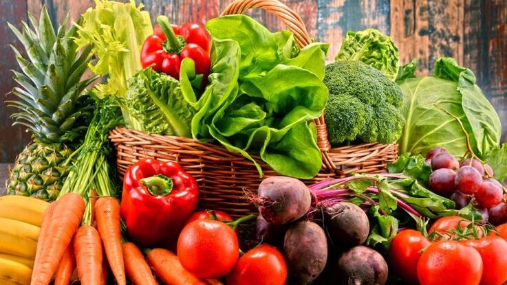 蔬菜和水果减肥